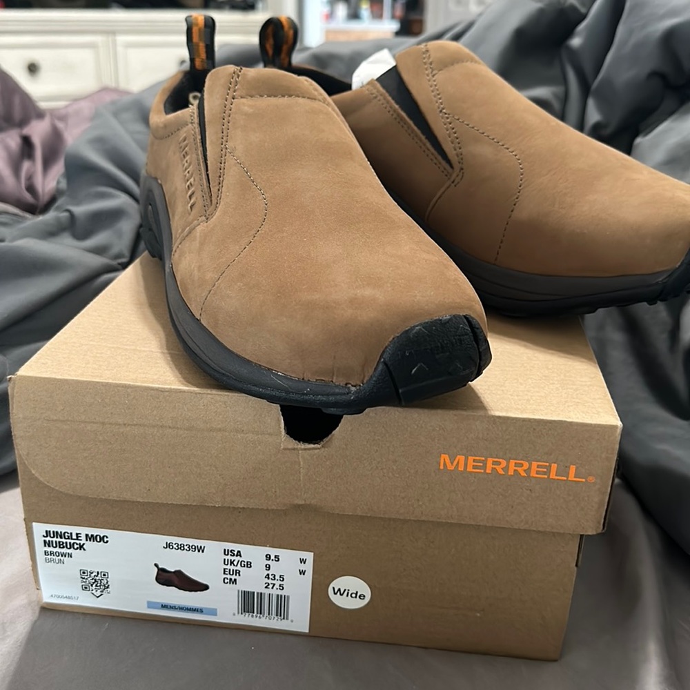 NIB Merrell Jungle MOC Size 9.5 Wide